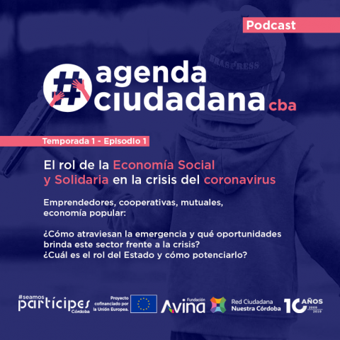 #agendaciudadanacba T1E1: El rol de la economía social y solidaria frente a la crisis del coronavirus