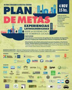 III Foro de Nuestra Córdoba. La ciudad debate sobre el Planes de metas