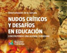 Documento Nudos críticos y desafíos en educación