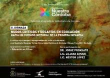 Jornada Nudos Críticos en Educación. Hacia un cuidado integral de la primera infancia